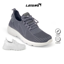 Men Running Sport Shoes SPA752F3 Grey | White
